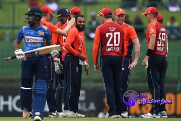 20 overs cricket match between England and SriLanka