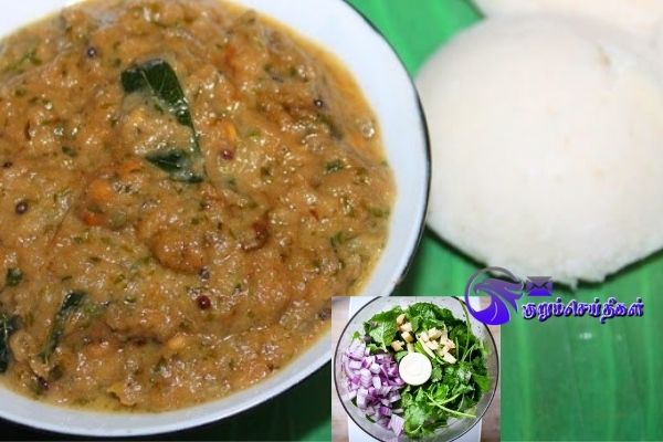 Coriander Onion Chutney Recipe In Tamil