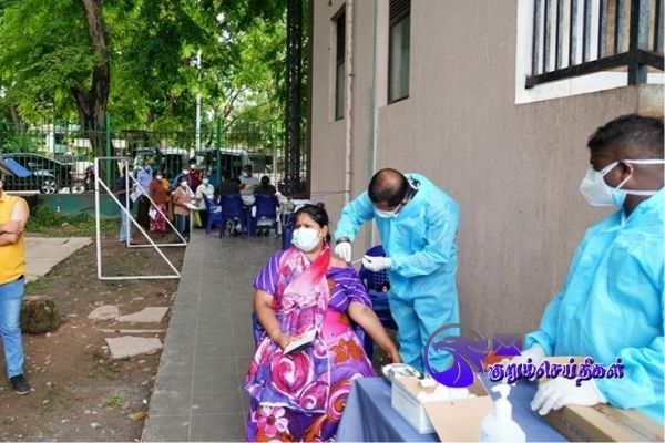 Second dose of Sinopharm Vaccine in Colombo in SMS service