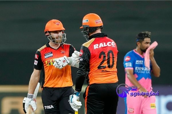 Sun Risers Hyderabad beat Rajasthan Royals by 7 Wickets
