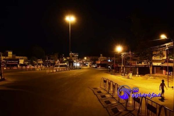 Night curfew in Tamil Nadu from tomorrow